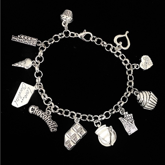 Chocoholic Charm Bracelet Chocolate Lovers - Picture 8 of 8